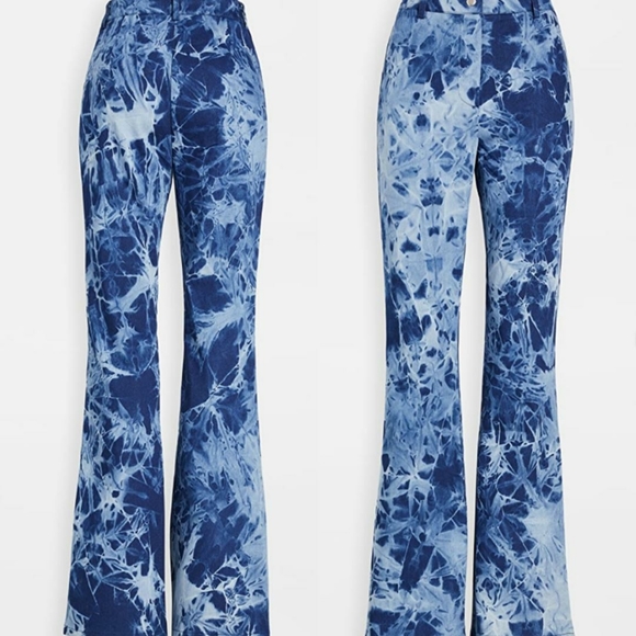 Tiger Mist Tie Dye High Rise Bootcut Pants - Picture 2 of 7